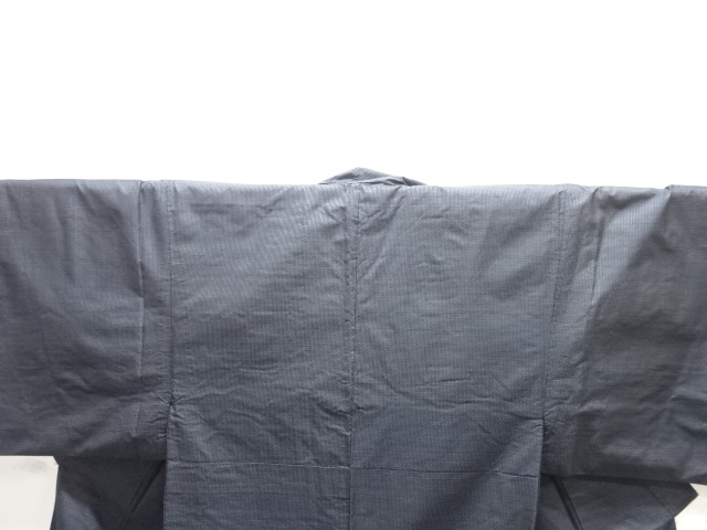  本場泥大島紬80亀甲男物着物アンサンブル